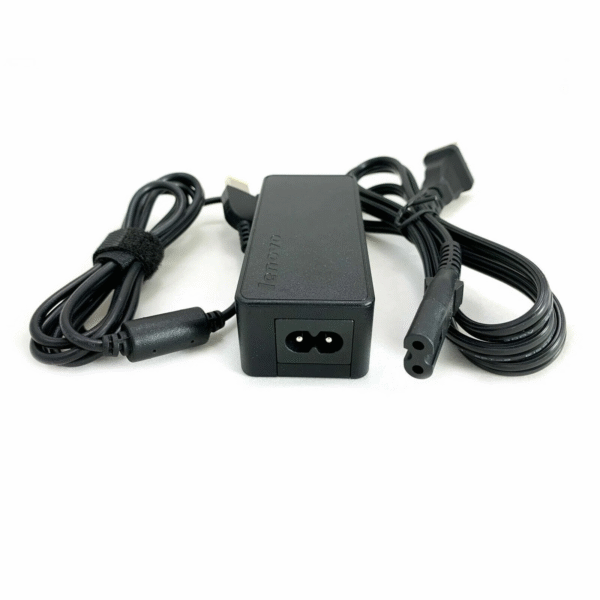 Lenovo Chromebook Charger 45W | Yellow Square Tip | 20V/2.25A – Original Slim Adapter – With Power Cable - Image 7