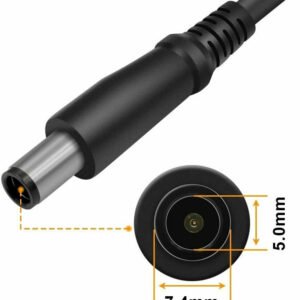 Alternative view of Dell Chromebook Charger 45W | Original Adapter | Fast & Safe Charging