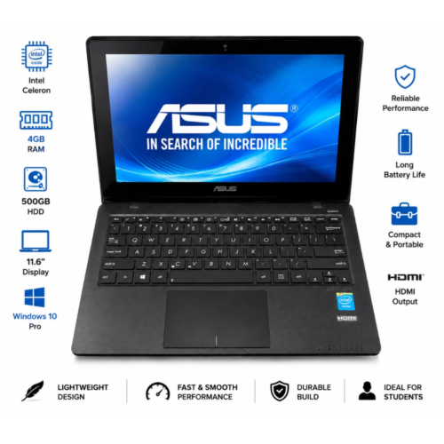 ASUS X200M Touchscreen Laptop – 4GB RAM, 500GB HDD & 11.6″ HD Touch Display