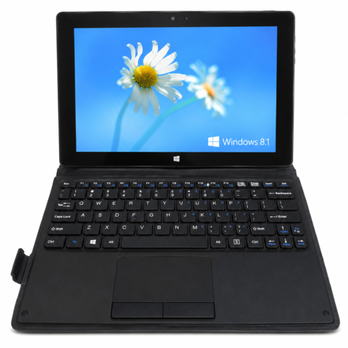 UnoBook A100 2-in-1 Detachable Touchscreen Laptop | 64GB SSD | 2GB RAM | Convertible Windows Tablet | 10.1-Inch Touchscreen Display | Windows 8.1 | 4-5 Hours Battery Backup | Kids & Students