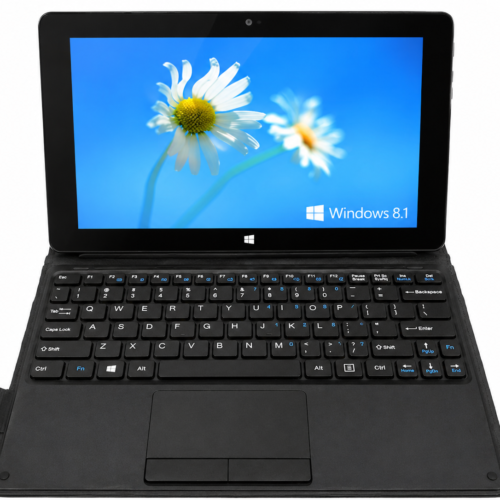 Alternative view of UnoBook A100 2-in-1 Detachable Touchscreen Laptop | 64GB SSD | 2GB RAM | Convertible Windows Tablet | 10.1-Inch Touchscreen Display | Windows 8.1 | 4-5 Hours Battery Backup | Kids & Students