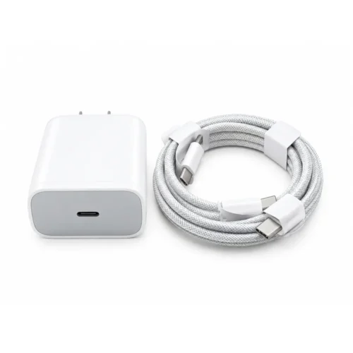 25W Type-C charger front view