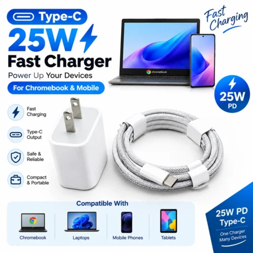 25W Type-C charger for USB-C iPhone models