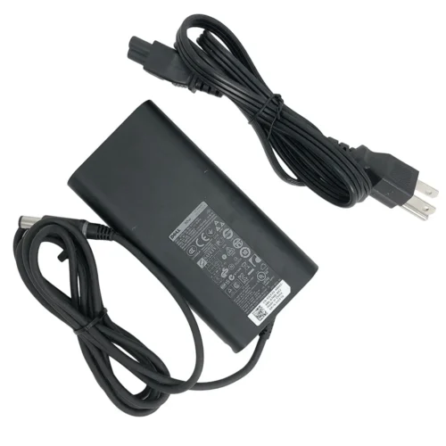 Dell laptop charger with power cable