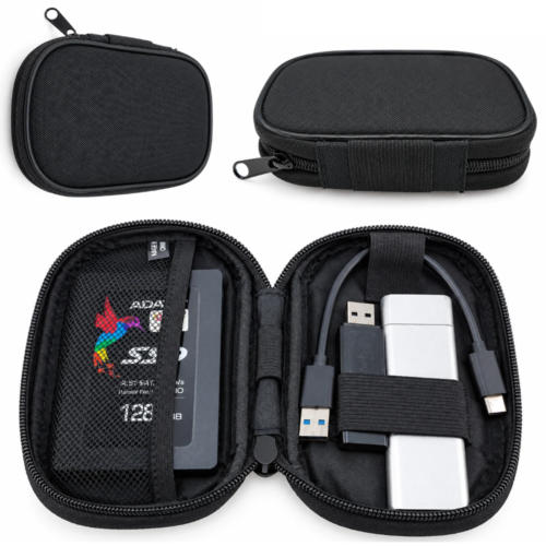 Travel Storage Organizer Pouch Bag – Electronic Accessories Carry Case, Cable Organizer, Charger, Mini Power Bank & Earphone Storage Bag, Portable Waterproof Travel Pouch - Image 5